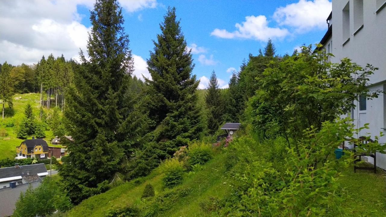 Greizer Kammhuette Gaststaette & Pension Klingenthal Bagian luar foto