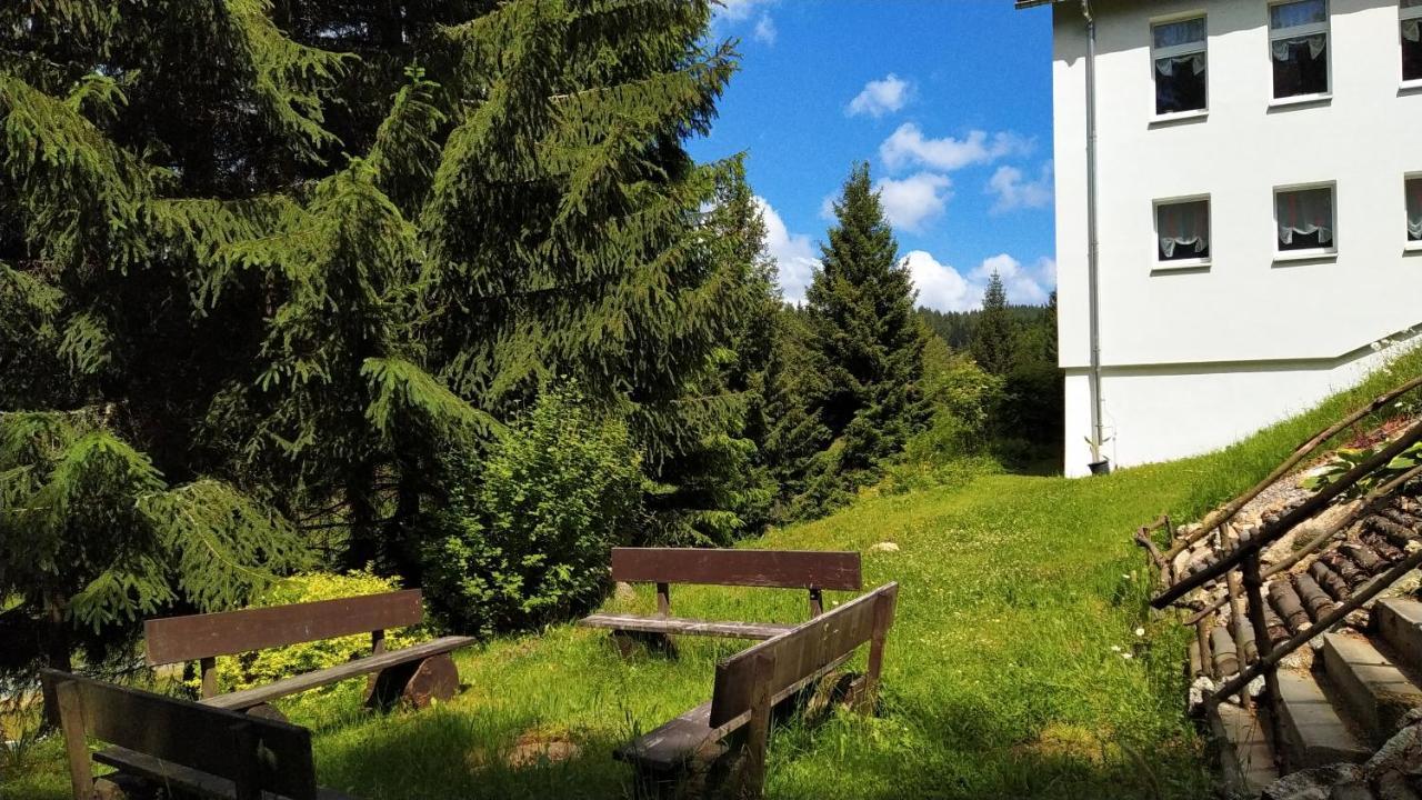 Greizer Kammhuette Gaststaette & Pension Klingenthal Bagian luar foto