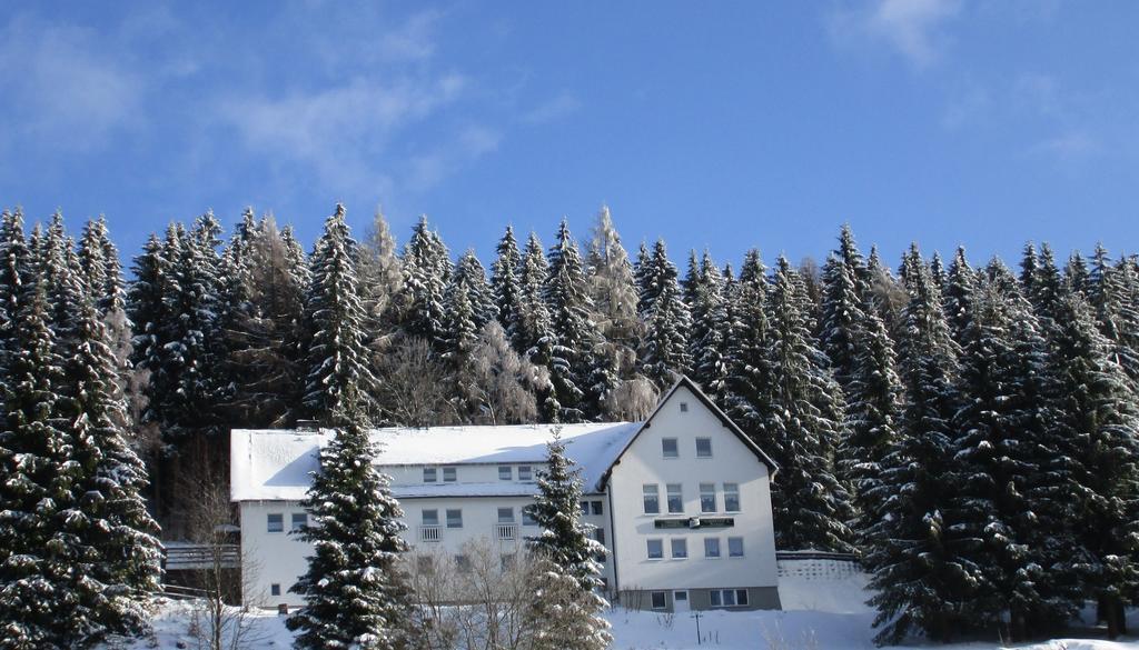 Greizer Kammhuette Gaststaette & Pension Klingenthal Bagian luar foto