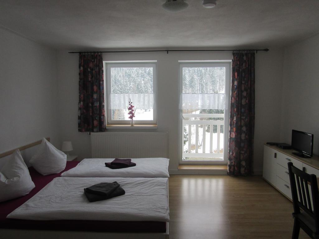 Greizer Kammhuette Gaststaette & Pension Klingenthal Bagian luar foto